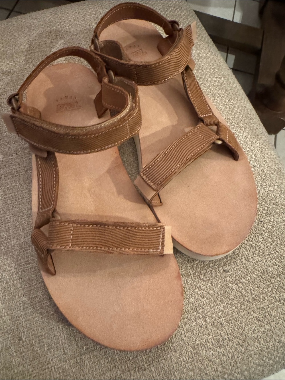 Teva Nude Midform Strappy Casual Sandals